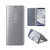 Samsung Galaxy J3 2017 Mirror Stand Case Cover Silver