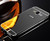 Samsung Galaxy S6 Edge Aluminium Metal Bumper Mirror Hard Back Case Cover - Black