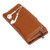 Samsung Galaxy S8 Brown Multi Function Leather Wallet Pocket Zipper Case