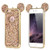 Samsung Galaxy S8 Gold Glitter Bling Cute Mickey Ear Phone Case