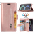 Samsung Galaxy S8 Rose Gold Flip Card Stand case