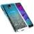 Samsung Galaxy S9 Blue Rain Drop Hard Back  Protector Skin Case Cover