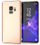 Samsung Galaxy S9 Gold Hybrid Hard Slim Case