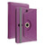 Samsung Galaxy Tab 3 7.0 LITE (T110/T111) Purple Folding Folio 360 Rotating Stand  Case