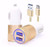 Samsung Note 8 S8 S8 Plus S9 S9 Plus Gold Fast Charge In Car Charger + Braided Type-C Cable