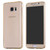 Samsung S5 Shockproof 360 Silicone  Soft  Case Cover -Gold