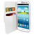 White PU Leather Wallet with Card Holder for Samsung Galaxy S3