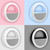 White Selfie Led Light Ring Flash Clip Camera For Smart Phone & Tablet iPhone Samsung