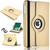 Apple iPad Pro 11 2018 360 Rotating Stand Case Folding Leather Gold Case