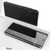 Black Samsung Note 10 Smart View Mirror Flip Stand Case