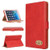 Apple iPad Air 3 10.5(2019)  Red Soft Leather Wallet Smart Case