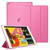 Apple iPad 10.2 7th Generation 2019  Pink Slim  PU Leather Stand Case