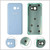 Samsung Galaxy A3  2017  Blue Glass Rear Back Battery  Housing  Cover