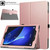 Samsung Galaxy Tab A 10.1 T580 T585 2016  Rose Gold Smart Leather Tablet Flip Case Covers