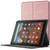 Amazon Kindle Fire HD 10 9th Gen  Rose Gold Smart Leather Stand Case