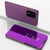 Samsung galaxy s21 purple View Mirror Flip Stand Phone Case