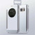 Silver Samsung Galaxy S6 Edge  Smart View Mirror Flip Phone Cover