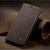 Dark brown  Samsung A71 2020  Caseme Leather Flip Wallet Stand Cover