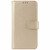Gold  Pu Leather Flip Wallet Cover for iPhone 5 / 5S