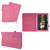 Pink Case Cover Flip Leather Wallet Book Folio Stand For Amazon Kindle Fire HD 8.9