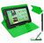 Green universal book flip case leather Cover for Samsung Galaxy Tab PRO 10.1 (T520/T525)