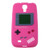 Deep Pink Retro GameBoy Case for Samsung Galaxy I9500 S4 + Screen Protector