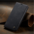 Apple iPhone  13  Pro Max Black   Luxury magnetic Leather Flip Wallet Stand Cover