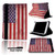 Amazon Kindle Fire HD 6 2014  US Flag Folio Leather Stand Cover