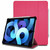 For Apple iPad Air (2022)  pink Slim Leather Stand CASE Cover