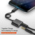 Samsung S22 S21 Ultra S20 Fe Black USB Type C to 3.5mm Headphone Earphones Adapter Aux
