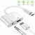 Samsung S22 S21 Ultra S20 Fe White USB Type C to 3.5mm Headphone Earphones Adapter Aux