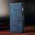 Blue Zip Wallet Case Leather Flip Phone Cover For Samsung Galaxy Z Fold 4