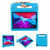 For Apple iPad Pro 12.9 2022 blue Kids EVA Foam Handle Stand Shockproof Case