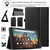 Amazon Kindle Fire HD 7 7th Gen 2017  Black  Flip Magnetic Smart Leather Stand Case