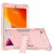 Rose gold iPad 10.2 9th Generation 2021 Heavy Duty Shockproof Rugged Case Cover Stand