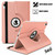 Case For iPad 2022 Leather 360  Rotating  Rose Gold Stand Smart Cover