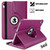 Case For iPad 2022 Leather 360  Rotating  Purple Stand Smart Cover