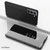 Black Smart View Mirror Flip Stand Case For Apple iPhone 17 Air