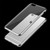 iPhone 7  TPU Gel Crystal Clear Silver  Back Case