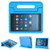 Kindle fire HD 7 (2015)  Blue Kids Builder Shockproof Eva Foam Stand Case