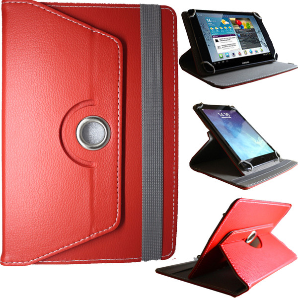 Nook HD 7 inch Universal PU Leather Stand Folio 360 Case Tablet Cover For