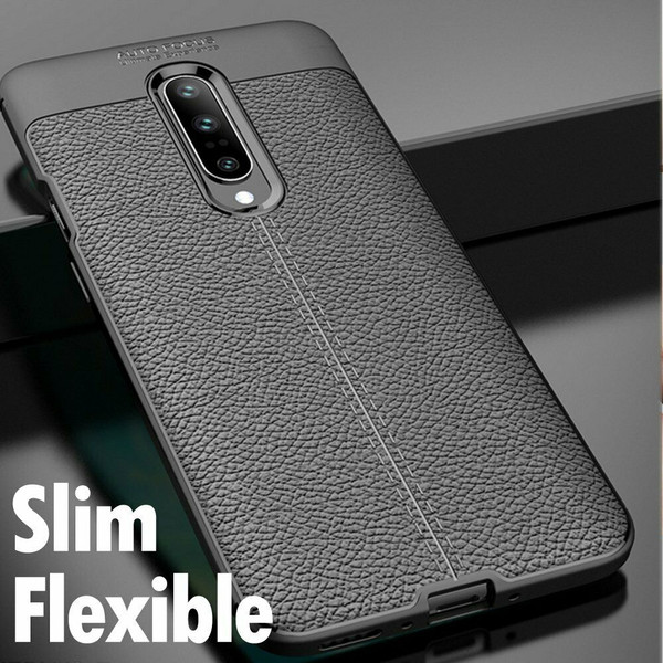 One Plus 7 Pro Black ShockProof Hybrid Case Cover
