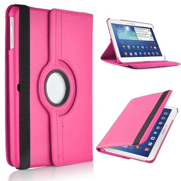 Pink PU Leather 360 Rotating Case for Samsung Galaxy Tab S 8.4 (T700/T701/T705) Pink PU Leather 360 Rotating Case for Samsung Galaxy Tab S 8.4 (T700/T701/T705)