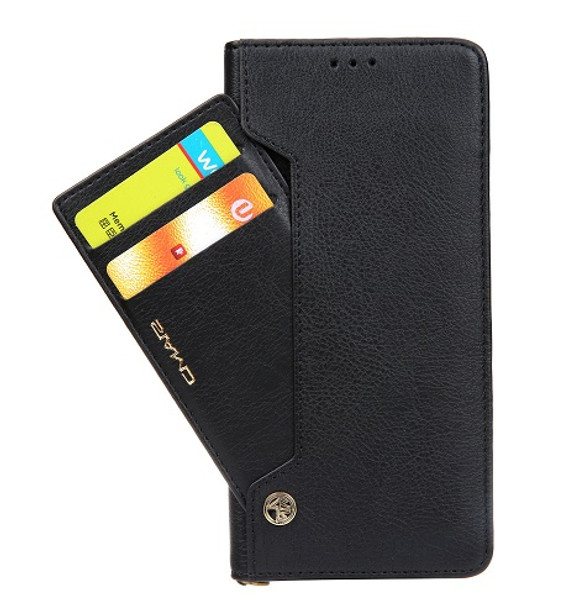 Samsung Galaxy  S10 Black Leather Wallet Card Slot Holder Case