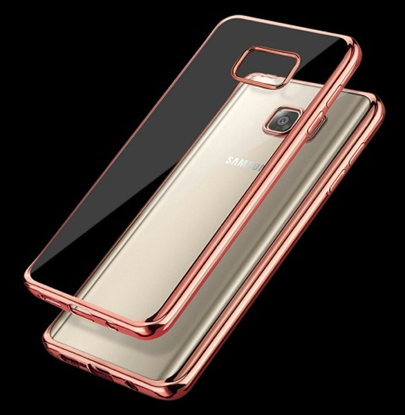 Samsung Galaxy  S5 Rose Gold Gel Silicone  Case