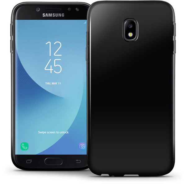 Samsung Galaxy J3 2017 Glossy TPU Gel Solid Black Case Samsung Galaxy J3 2017 Glossy TPU Gel Solid Black Case