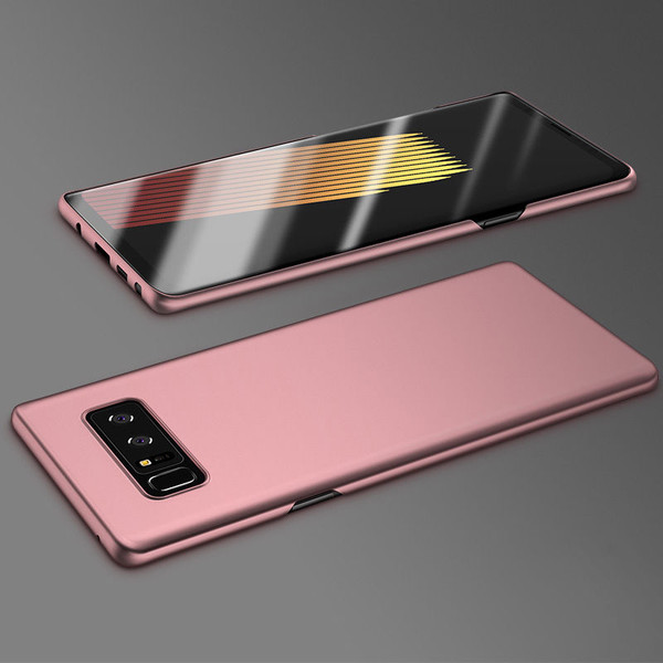 Samsung Galaxy Note 8 Rose Gold Bumper Case & Screen Protector