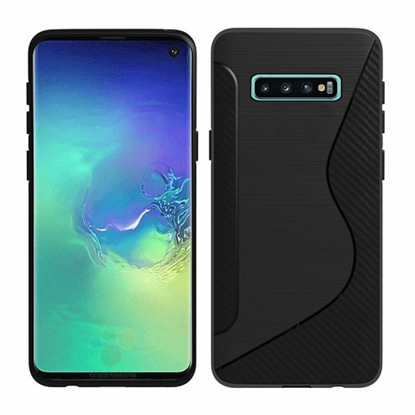 Samsung Galaxy S10  Black Hybrid Shockproof  Bumper case