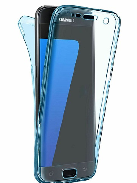 Samsung Galaxy S10 Plus Blue Slim Thin TPU 360 Cover Protective Phone Case Samsung Galaxy S10 Plus Blue Slim Thin TPU 360 Cover Protective Phone Case