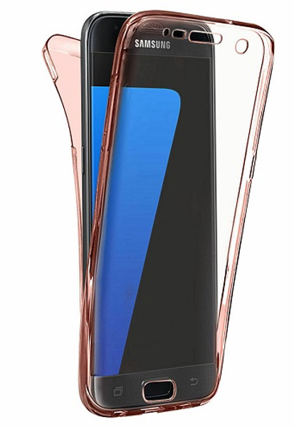 Samsung Galaxy S10 Plus Rose Gold Slim Thin TPU 360 Cover Protective Phone Case Samsung Galaxy S10 Plus Rose Gold Slim Thin TPU 360 Cover Protective Phone Case
